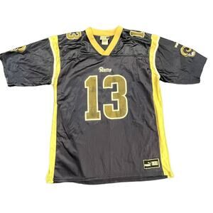 Y2K St. Louis Rams NFL Puma Brand Kurt Warner #13 XL Jersey